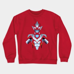 Ultraman Z (Beta Smash) Low Poly Art Crewneck Sweatshirt